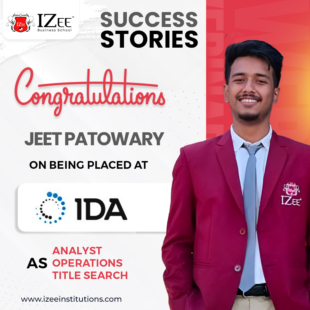 Jeet Patowary Joined IDA as an Operations Analyst